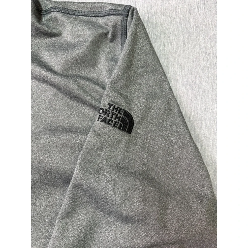 The North Face tech 1/4-zip (quarter zip) fleece Asphalt Grey Heather Men's